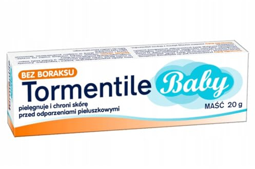 TORMENTILE BABY Salva 20 g – baby sårskyddskräm för blöjområdet – närande skyddssalva för känslig babyhud