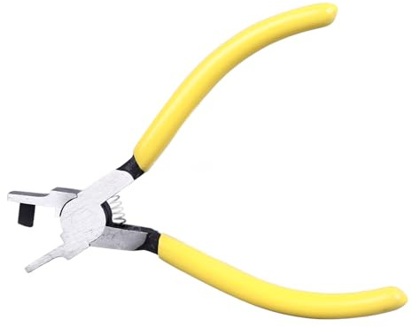 Hidyliu Pinza per Punzonatura in Pelle Strumento Versatile per Punzonatura in Acciaio Al Carbonio per Cinturini e Cinture di Orologi 1 X Pinza per