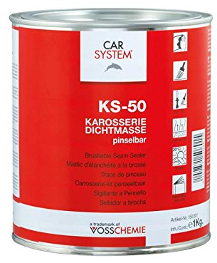 CARSYSTEM Karosserie-Dichtmasse - pinselbar grau 1 kg 150.801