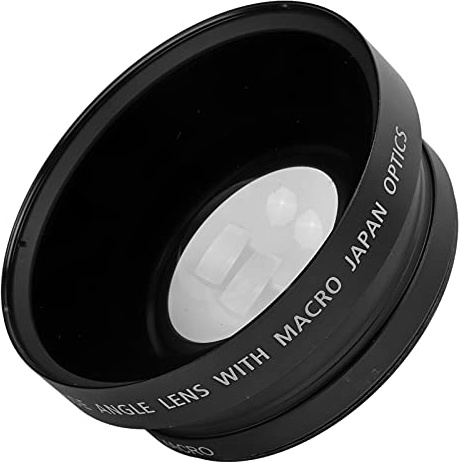 72 Mm Vidvinkelobjektiv, 72 Mm 0,43X Vidvinkelmakroobjektiv, för Alla Kameralinser med 72 Mm Filteröppning, med Förvaringsväska