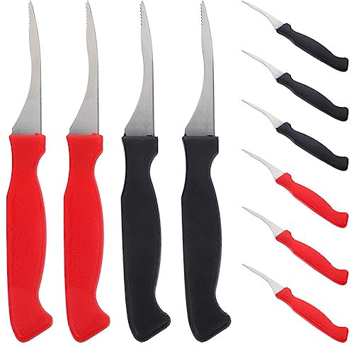 UPKOCH 10pièces Éplucheur De Crevettes Multifonctionnel Inoxydable De Outils De Cuisine Pour Nettoyage Et Décorticage Pratique Pour Fruits De Mer Et Viandes