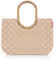 reisenthel loopshopper L frame metallic dots coffee – Stabile Tasche mit praktischen Fächern aus recycelten PET-Flaschen – Charmantes und wasserabweisendes Design