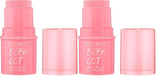 Essence - Fard à Joues Stick Baby Got Blush - Tickle me pink (Lot de 2)