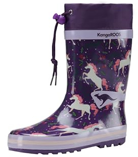 KangaROOS K-Summerrain Stiefel, acai/Unicorn, 32 EU