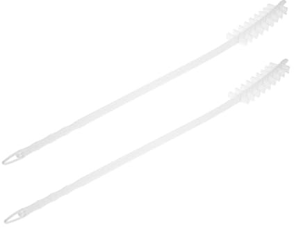 Cabilock 2 pezzi Spazzole Flessibili per Pulizia Bobine Frigorifero e Asciugatrice per Ventilazione Lavatrice Antiscivolo Rimuove Lanugine e Polvere