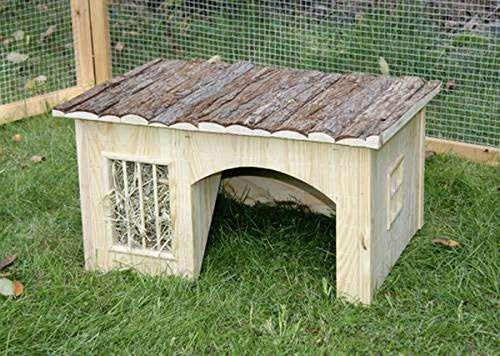 Kerbl Pet Nagerhaus mit Heuraufe, 54 x 41 x 30 cm