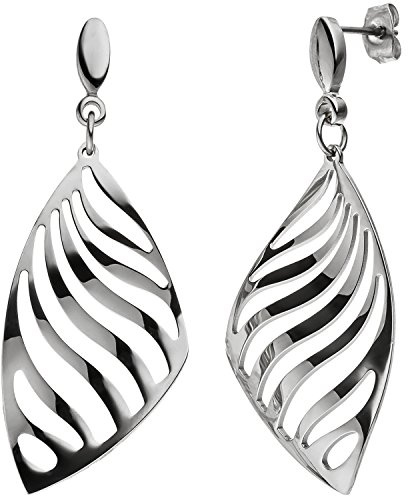 Jobo Damen-Ohrringe hängend aus Edelstahl