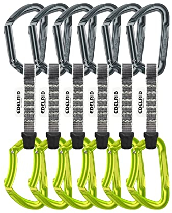 EDELRID Expressset Pure Set Sixpack, 10 cm, Slate-Oasis (627)