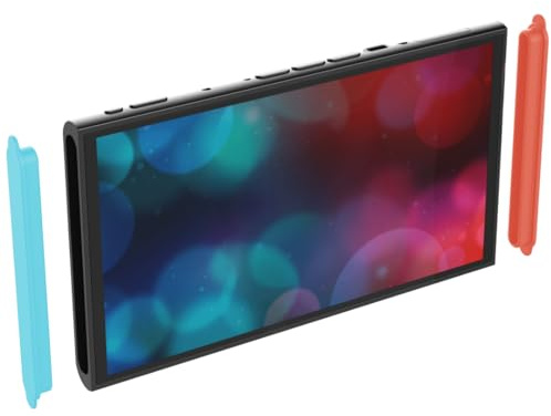 Tappo Antipolvere per Switch 2, Copertura di Protezione Laterale, Protezione Anti-graffio, Protezione Paraurti, Tappi Antipolvere di Ricambio per Console di Gioco (arancione blu)