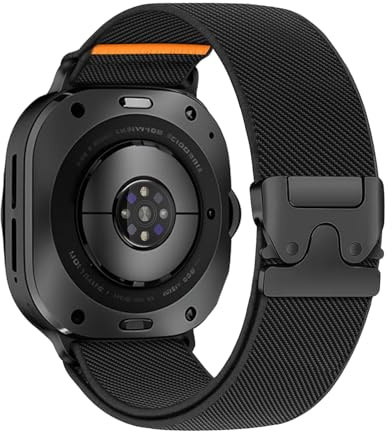 SimpleThings Sportarmband för Galaxy Watch Ultra armband 2025/2024, elastiskt nylonband kompatibelt med Samsung Galaxy Watch Ultra 47 mm för män och kvinnor för träning