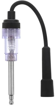 Happyyami Tester di Accensione per Bobina Auto 12v Foro per Candela, Strumento Diagnostico per Scintilla Motore, Accessorio per Manutenzione e Riparazione Veicoli Benzina
