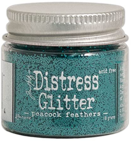Tim Holtz Distress Glitter 18g-Peacock Feathers