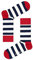 Happy Socks Unisex Stripe Socken, Mehrfarbig (Multi Rot 045), 36-40 EU