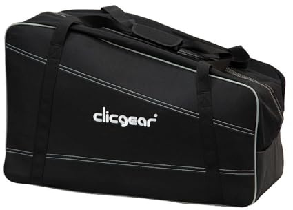 Clicgear 8 Sac de Rangement pour Chariot de Golf Noir
