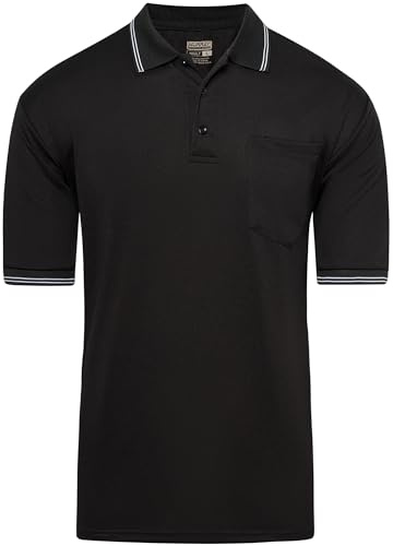 Murray Sporting Goods kortärmad pikétröja för baseball och softboll, domarskjorta, storlek för bröstskydd