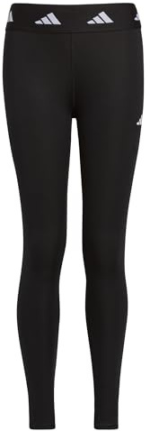Adidas Girls AEROREADY Techfit Tights Leggings, Black, S