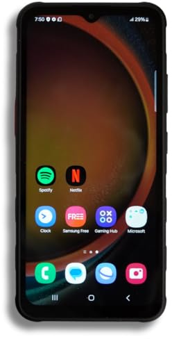 SAMSUNG G556B/DS Galaxy Xcover 7 (EE), Dual, 128GB 6GB Ram, Black - [Versione Tedesca, Spagnola, Francese, UK, Belga, Olandese, Danese, Finlandese, Norvegese, Svedese]