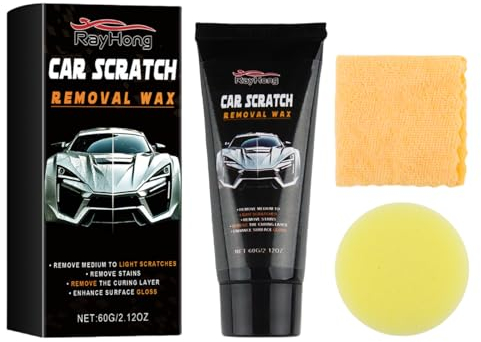 dellyy Kratzer Entferner Auto, Autopolitur Kratzer Entfernen, Car Scratch Remover, Autolack Reparaturset, Autolack Reparaturset für Lackpflege, Lackreiniger, Kratzerreparatur