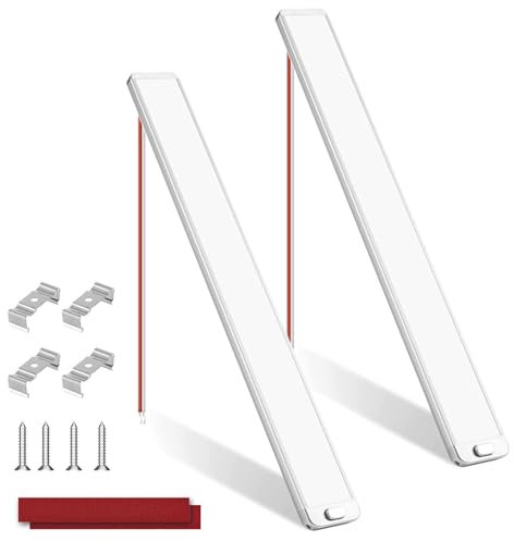 RANJIMA 12v Led Lampe Wohnmobil, 2 Stück 228 LED Leiste 2000LM 10W, LED Innenbeluchtung mit Schalter 6000K KFZ Beleuchtung Leiste LED Innenlichtleiste für Auto Van Bus Caravan Boat Küche LKW Bad Bar