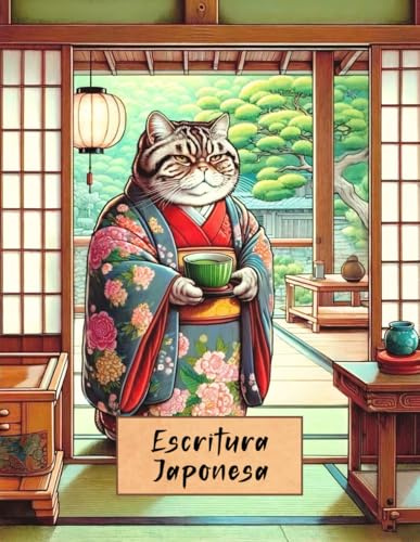 Cuaderno genkouyoushi para practicar escritura japonesa y caligrafía kanji: 150 páginas para caligrafía hiragana y katakana | Edición momentos de matcha