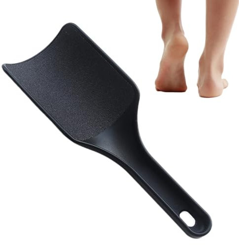 Scrubber Manuale Per Piedi - Lima Ergonomica Per Talloni Con Pietra Vulcanica Naturale, Strumenti Per Cura Piedi Diabetici E Rimozione Calli Persistenti | Dispositivo Piedi Per Rimozione Pelle Morta,