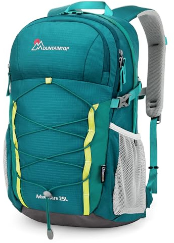 MOUNTAINTOP Vandringsryggsäck 40 liter trekking vandring ryggsäck för män kvinnor utomhus resepaket dagpackning vattentålig med regnskydd | Vandringsryggsäck YKK trekking ryggsäck med regnskydd för camping resor reseryggsäck