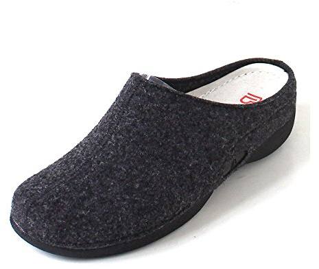 Berkemann Damen Lauren Pantoffeln, Grau Dunkelgrau, 41.5 EU
