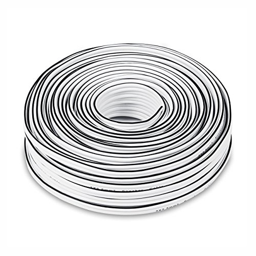 Teufel 30 m Lautsprecherkabel 2 x 2,5 mm² kupfer - weiß