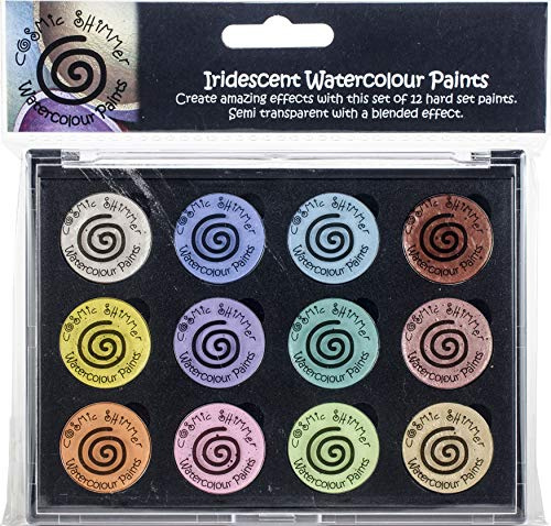 Cosmic Shimmer Iridescent Watercolour Palette - Set 8 - Perfect Pastels