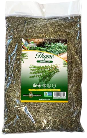 Natural De Mexico Tomillo 4 Onzas Te Tea 4 Oz. Thyme Herb Herbal Natural