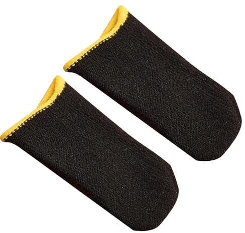 Manicotti per dita, guanti da gioco, protezioni per dita per cellulare, protezione per dita del pollice, guanti da gioco professionali, traspiranti, antiscivolo, anti-sudore, in fibra di carbonio, per