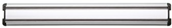 KitchenCraft Deluxe Wall-Mounted Magnetic Knife Rack, 30 cm (12), Silver