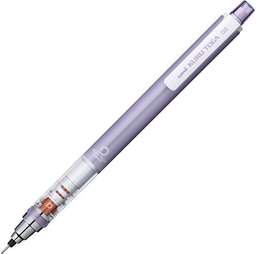 uni Kurutoga Mechanical Pencil Standard, 0.5mm, Violet (M54501P.12)