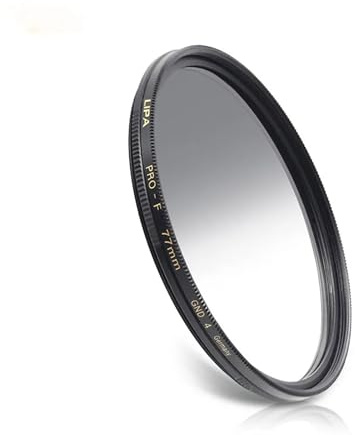 ZZGXWM Filtro UV degradado de alta transmitancia de luz para lente de cámara SLR, accesorio de fotografía profesional (gris degradado, 67 mm)