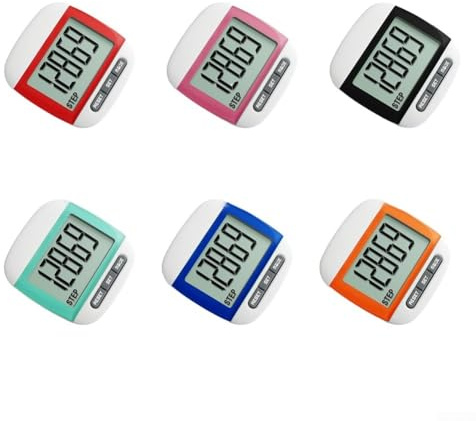 Contapassi portatile con ampio display, clip sulla vita, monitoraggio accurato dei passi