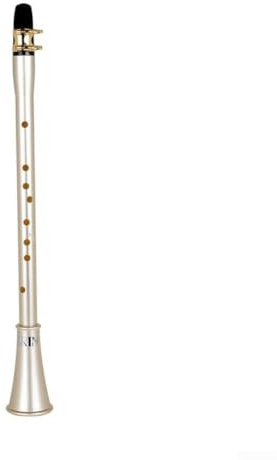 Clarinetto tascabile compatto per strumenti a fiato EB con custodia per il trasporto e tabella di tutorial per nuovi studenti, materiale di lunga durata per uso quotidiano