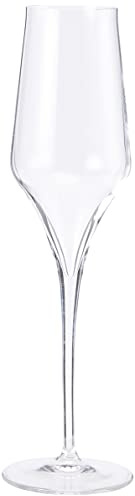 Luigi Bormioli 7540461 Supremo Boîte de 6 Flûtes Cristal Transparent 6,4 x 6,4 x 25 cm
