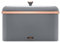 Tower T826130GRY Cavaletto Bread Bin with Removable Lid, Large Capacity, Durable Steel Body, Grey and Rose Gold
