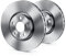 AOQ - KIT 2 DISCHI FRENO ANTERIORI COMPATIBILE CON LANCIA MUSA_350, YPSILON_843 &312 (Diametro disco 257 mm o 257,4mm)