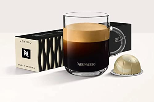 Nespresso VertuoLine Barista Creations Flavoured Sweet Vanilla, 20 cápsulas
