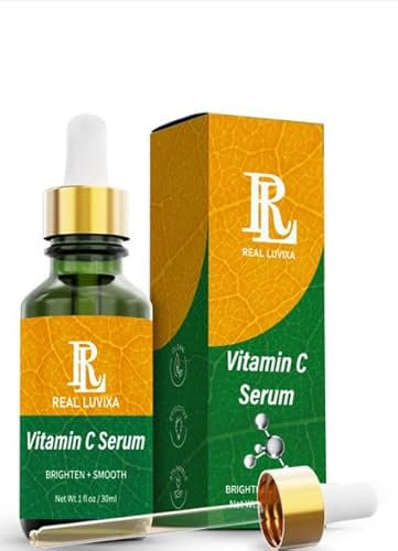 Siero di vitamina C,E per il viso-Siero alla vitamina C con acido ialuronico, schiarente e anti-età, siero viso con Retinolo & Niacinamide per pelle secca e sensibile-30 ml