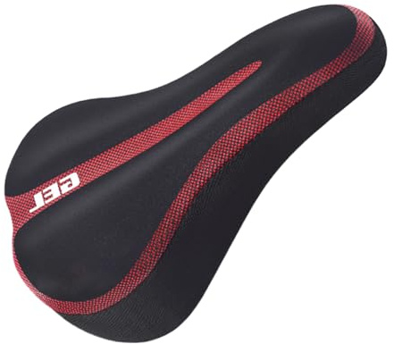 Cubierta De Sillín De Bicicleta - Cubierta De Asiento De Bicicleta Acolchado Para Hombres | Cubierta Del Asiento De La Bicicleta | Cubierta De Asiento De Bicicleta Acolchado Con Almohadilla De