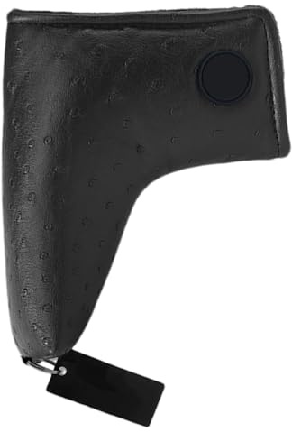 Coperture Per Mazze Da Golf - Copertura Per Putter In Pelle PU, Copritesta Per Puttr Da Golfs, Protezione Magnetica Per Putter | Copricapo Premium Di Lunga Durata Per Driver Di Golf Per Uomini E Donne