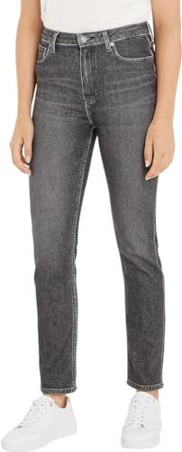 Tommy Hilfiger Damen Jeans Slim Cigarette Stretch, Grau (Romy), 31W / 32L