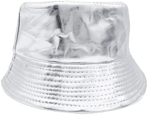 Cherry-on-Top Bucket Hats Men Bucket Hats Women Mens Bucket Hat in PU Faux Leather Water Resistant Mens Summer Hats