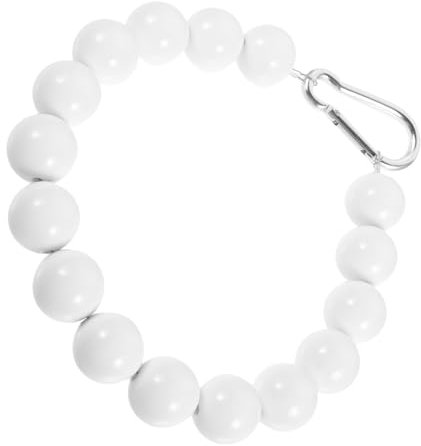 POPETPOP Anneau De Retenue De Mât Perlé Acier Inoxydable avec PVC Fixation Rapide Et Protection Anti-emmêlement pour Support De Drapeau