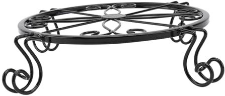 Sosoport Supporto per Vaso di Fiori in Ferro Supporto per Vaso di Fiori Rustico Decorazione per La Casa per Stanza E Ufficio