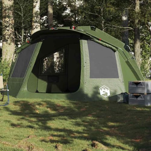 Yunovire Fisketält grått för personer, vattentätt campingtält med UV-skydd och vindtät 185T polyester, lätt tält för utomhus, strand, festival, vandring och resor, med bärväska