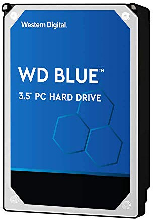 WD Internal Hard Disk 3.5in 6TB WD Blue WD60EZAZ SATA 6Gb/s 5400RPM 256MB Cache (Renewed)