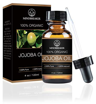 Bio Jojobaöl - 100% reines natürliches Jojobaöl - kaltgepresstes Trägeröl - Perfekte Feuchtigkeitscreme für Haar, Haut, Gesicht, Nägel und Haare 120 ml (4oz)